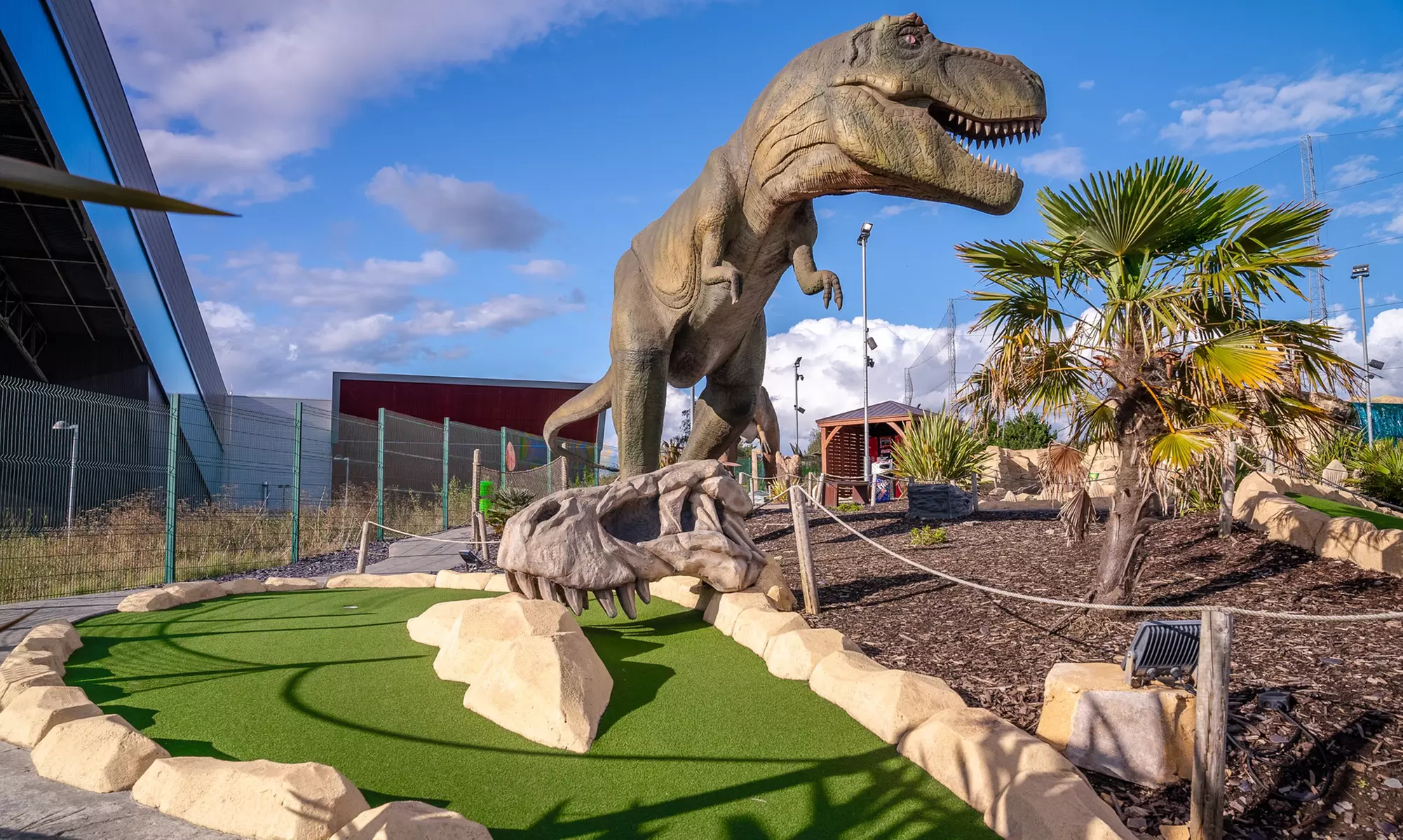 Adventure Golf Fun with Pizza and Drinks Included for Two