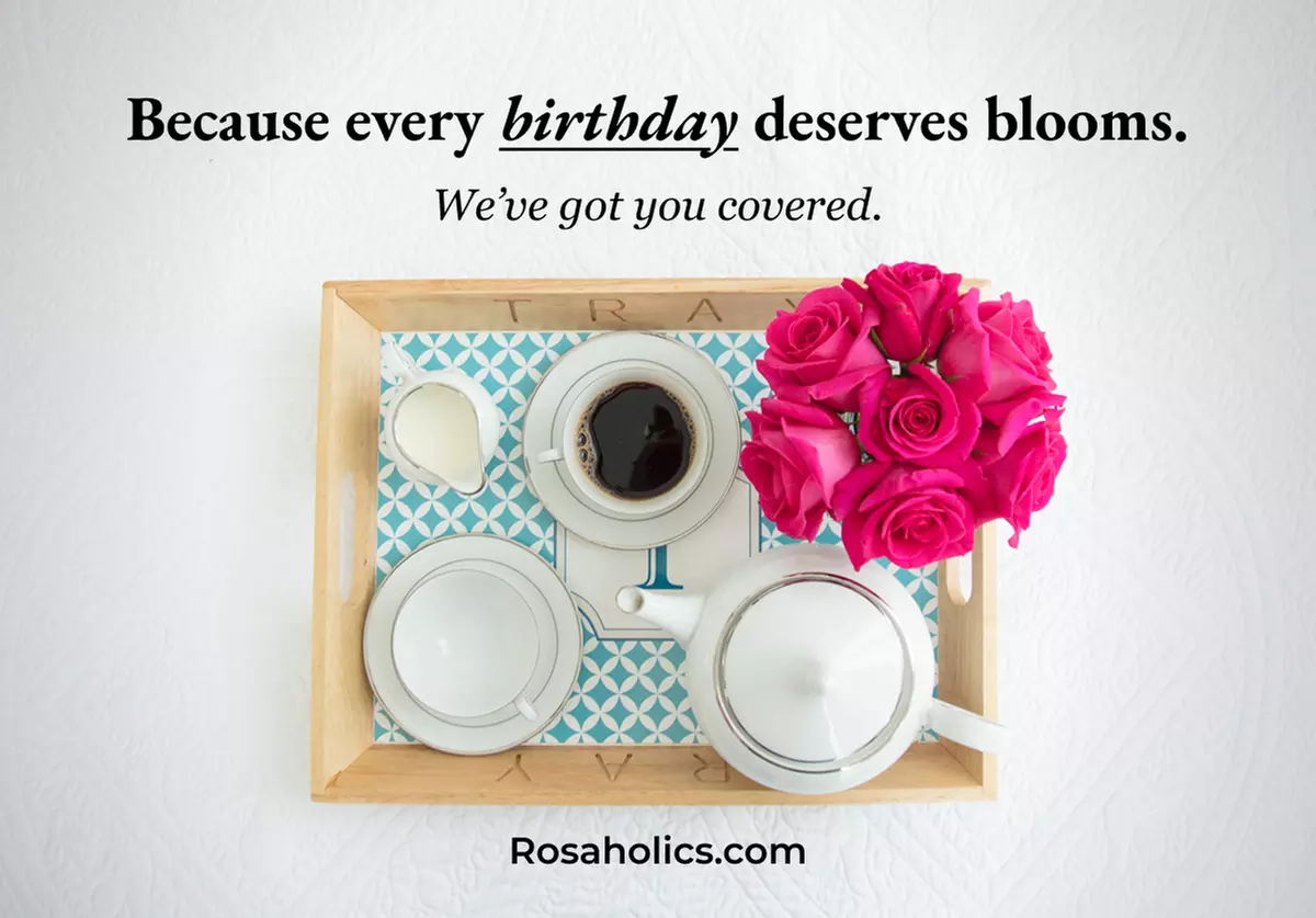 Make Their Birthday Unforgettable with Bold, Farm-Fresh Blooms from Rosaholics Up to 71% Off.