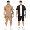 Image 1: Enzo Mens Textured Summer Outfit Set