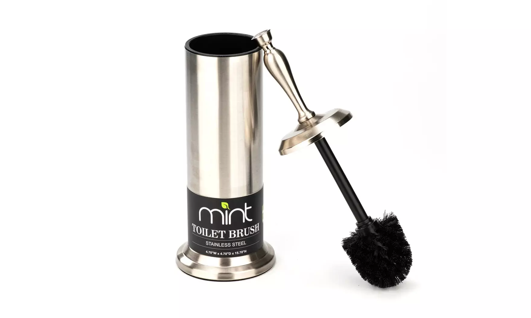 Toilet Bowl Brush with Extra Long Handle and Durable Bristles