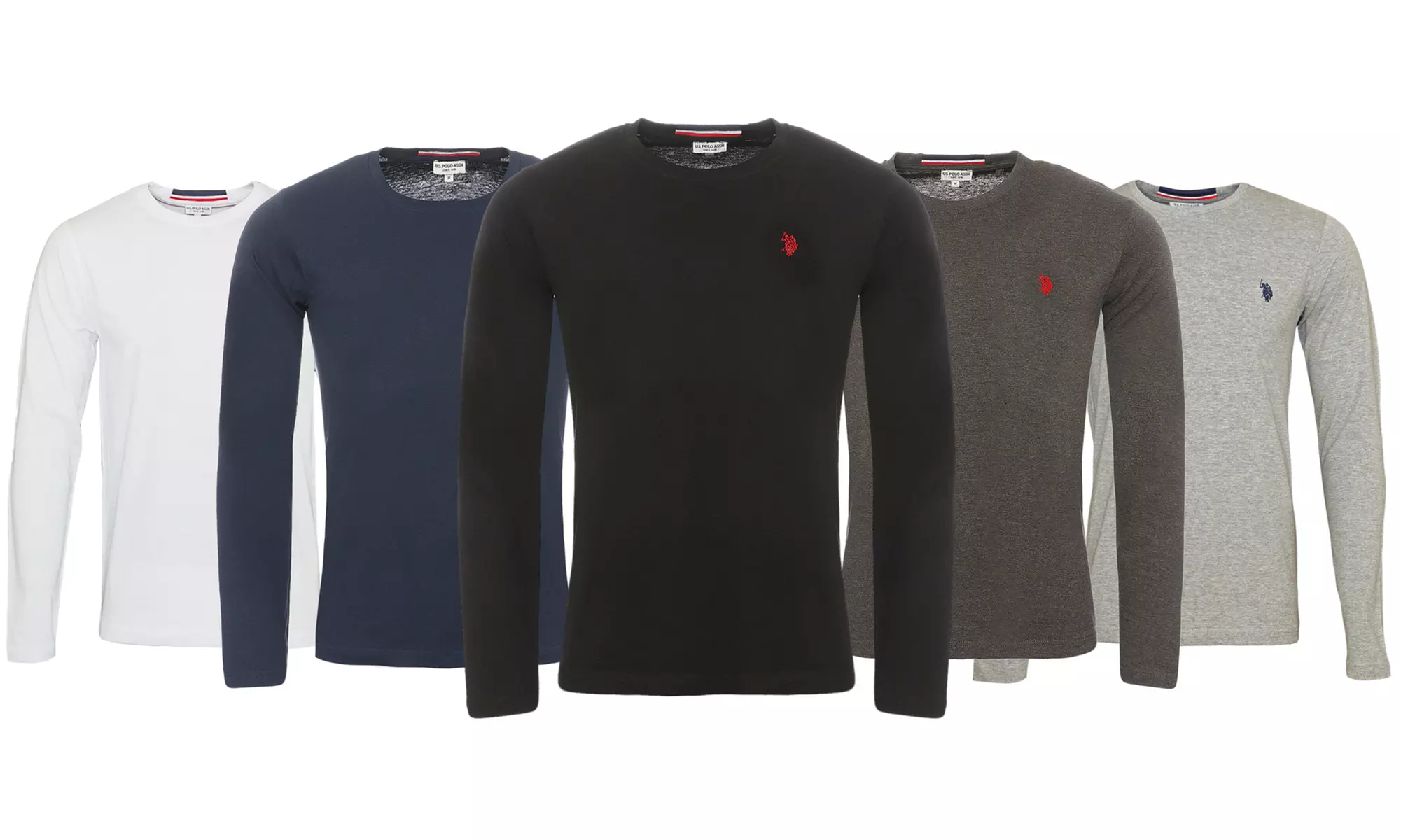 Polo à manches longues pour homme de US Polo Assn, coloris et taille au choix - Primary Image