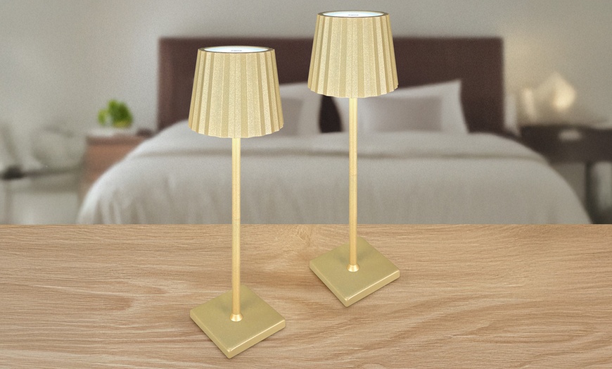 Image 25: 2x Tischlampe