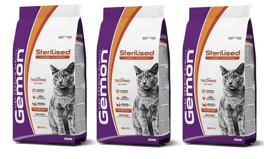 Image 18: Fino a 3 confezioni di cibo per gatti Gemon High Premium