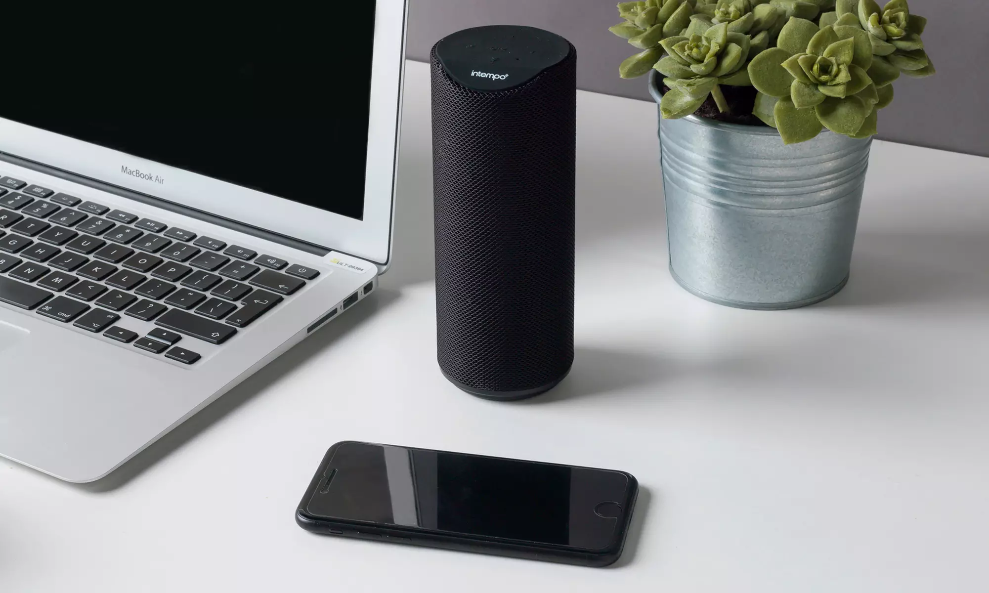 Enceinte de bureau bluetooth et rechargeable Intempo 3W noir - Primary Image