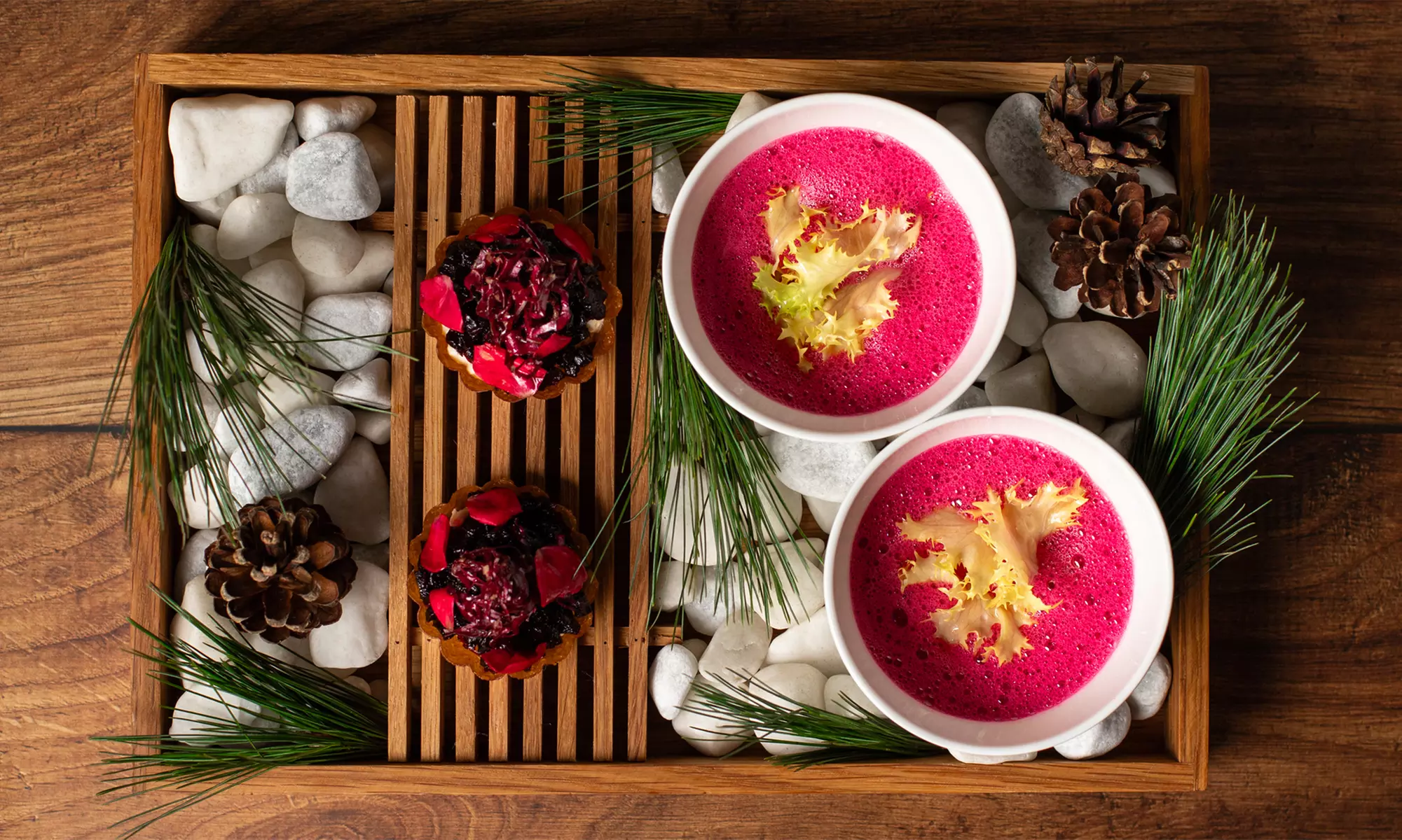 Entdecke den kulinarischen Himmel: 6-Gänge-Menü im Michelin-Restaurant