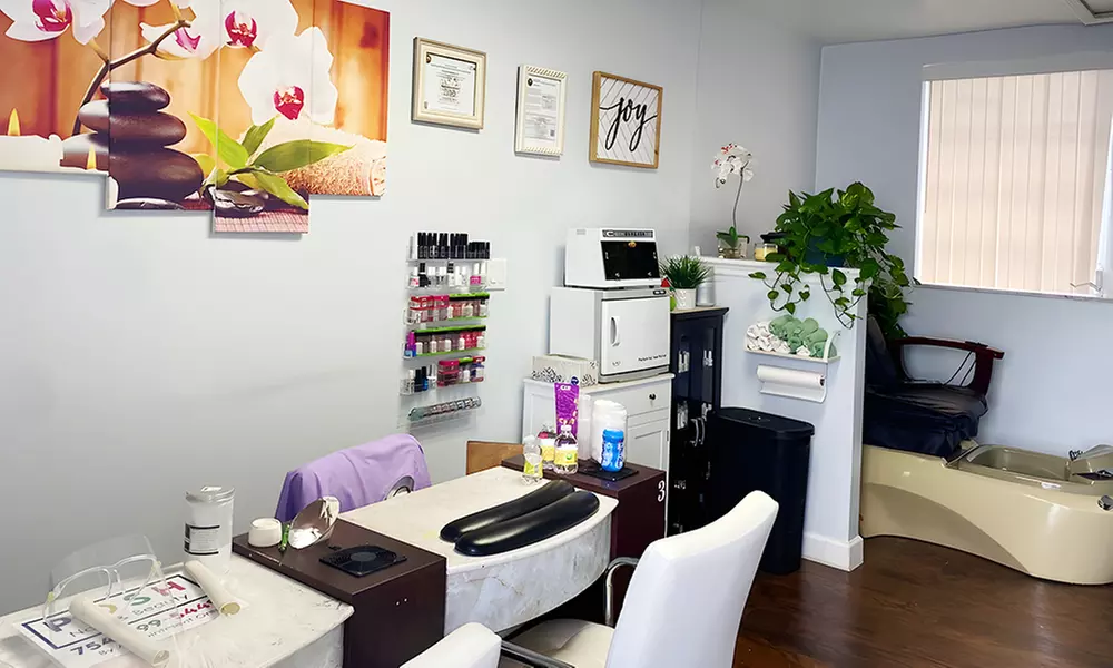 Gel Manicure & Pedicure Services for One or Two with Combo Options