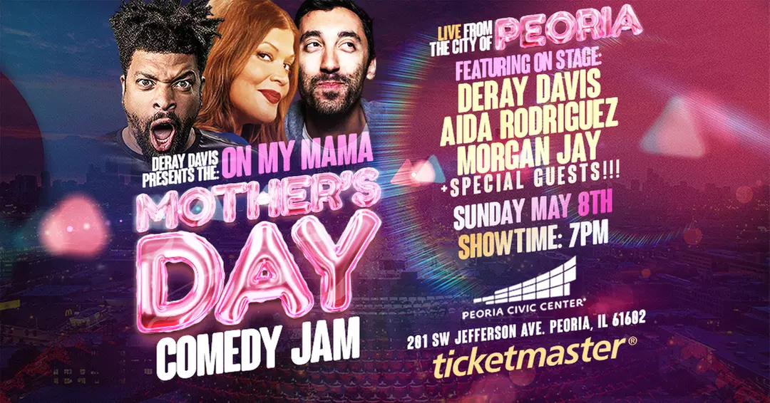 DeRay Davis ON MY MOMMA Mother's Day Comedy Jam on May 8 at 7 p.m. - Primary Image