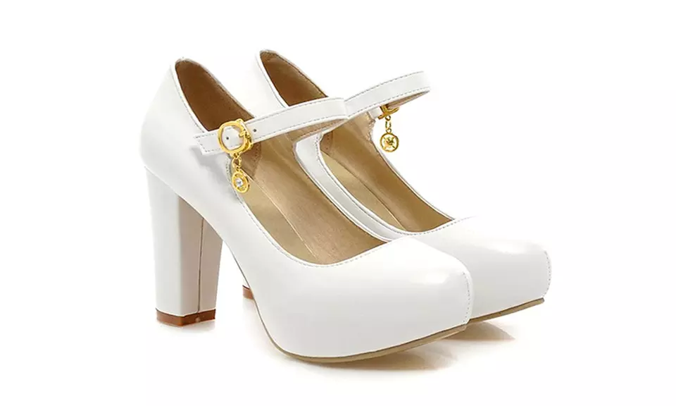 Escarpins à bride et plateforme - Second Medium