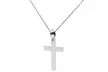 Collier en argent croix ou main de Fatma - Second Medium