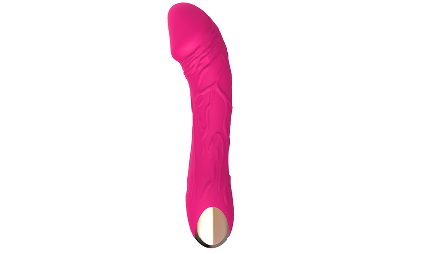 Image 6: Waterproof 20 Speeds G Spot Vibrator Recharge Vibrating Dildo Bachelorette Gift