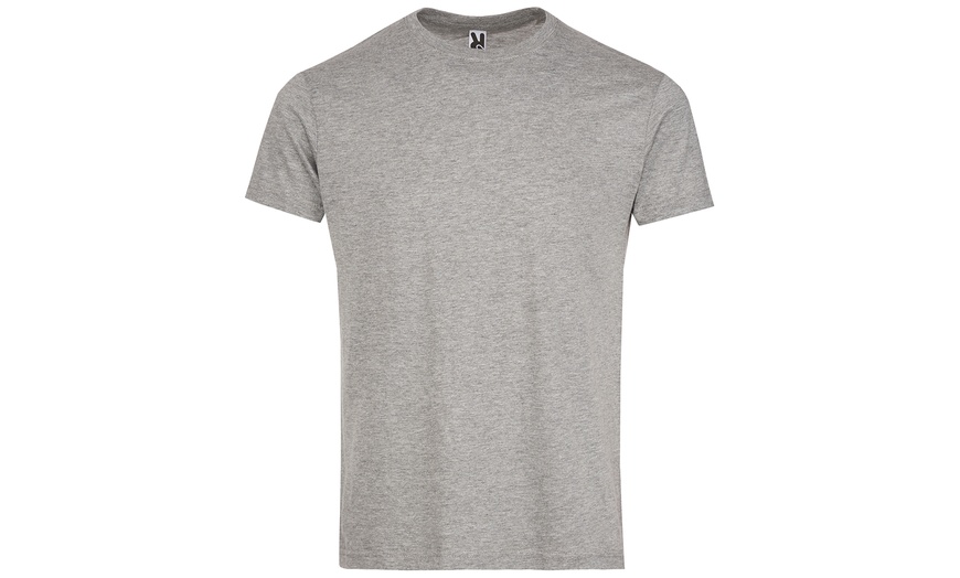 Image 3: Four-Pack of Men's Plain T-Shirts