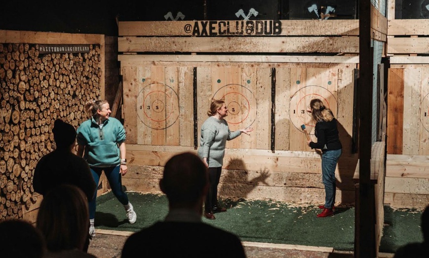 Image 6: One Hour Axe Throwing Experience for 2 or 4 with Axepert Instructors 