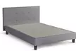 Lit fixe "Triomphe" en similicuir, matelas "Cosmos" 22 cm, ressorts et mémoire de forme en option, livraison offerte - Image 2