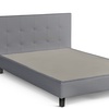 Image 2: Lit fixe "Triomphe" en similicuir, matelas "Cosmos" en option