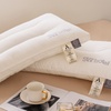 Image 20: 100% Cotton Hotel Grade Neck Support Pillow 2 Pack Set
