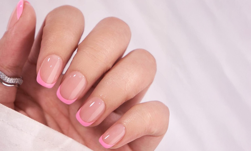 Image 3: Classic & Gelish Manicure-Pedicure w/ Hair Wash, Blowdry & Spa Add-Ons