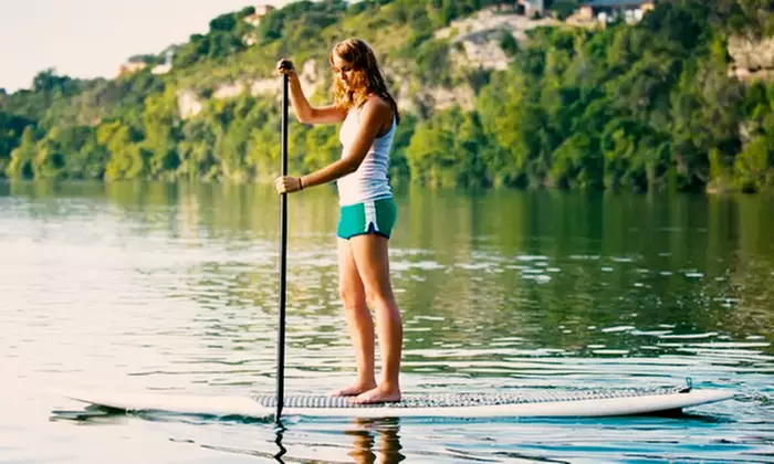 Full-Day Paddleboard Rental Offered for 1, 2, 3, or 4 People