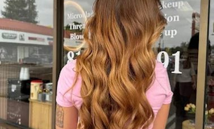 Image 9: Women's Haircut, Highlights, Balayage, Blow-dry, Shampoo, & More 