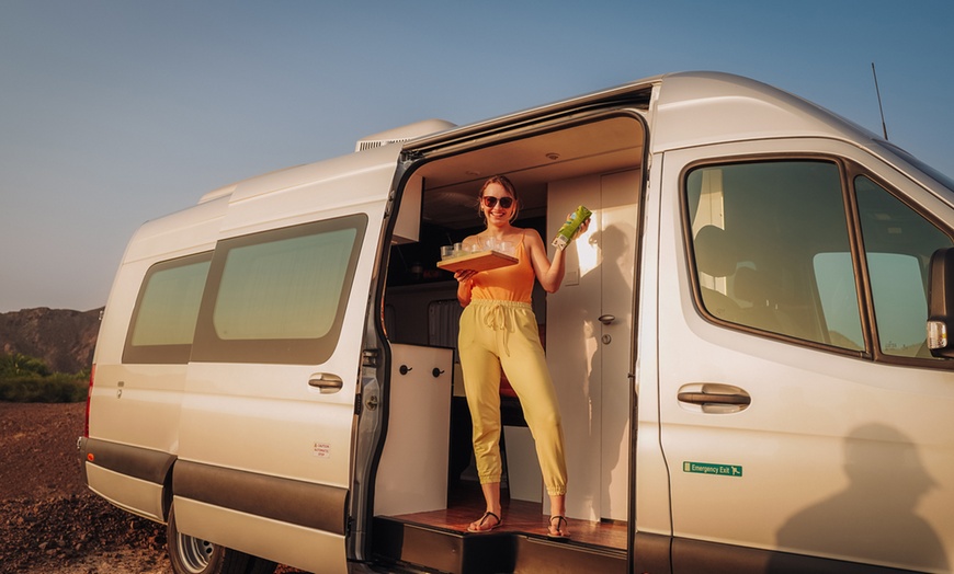 Image 2: Explore UAE in Style: Family-Friendly Luxury Camper Van Rental!
