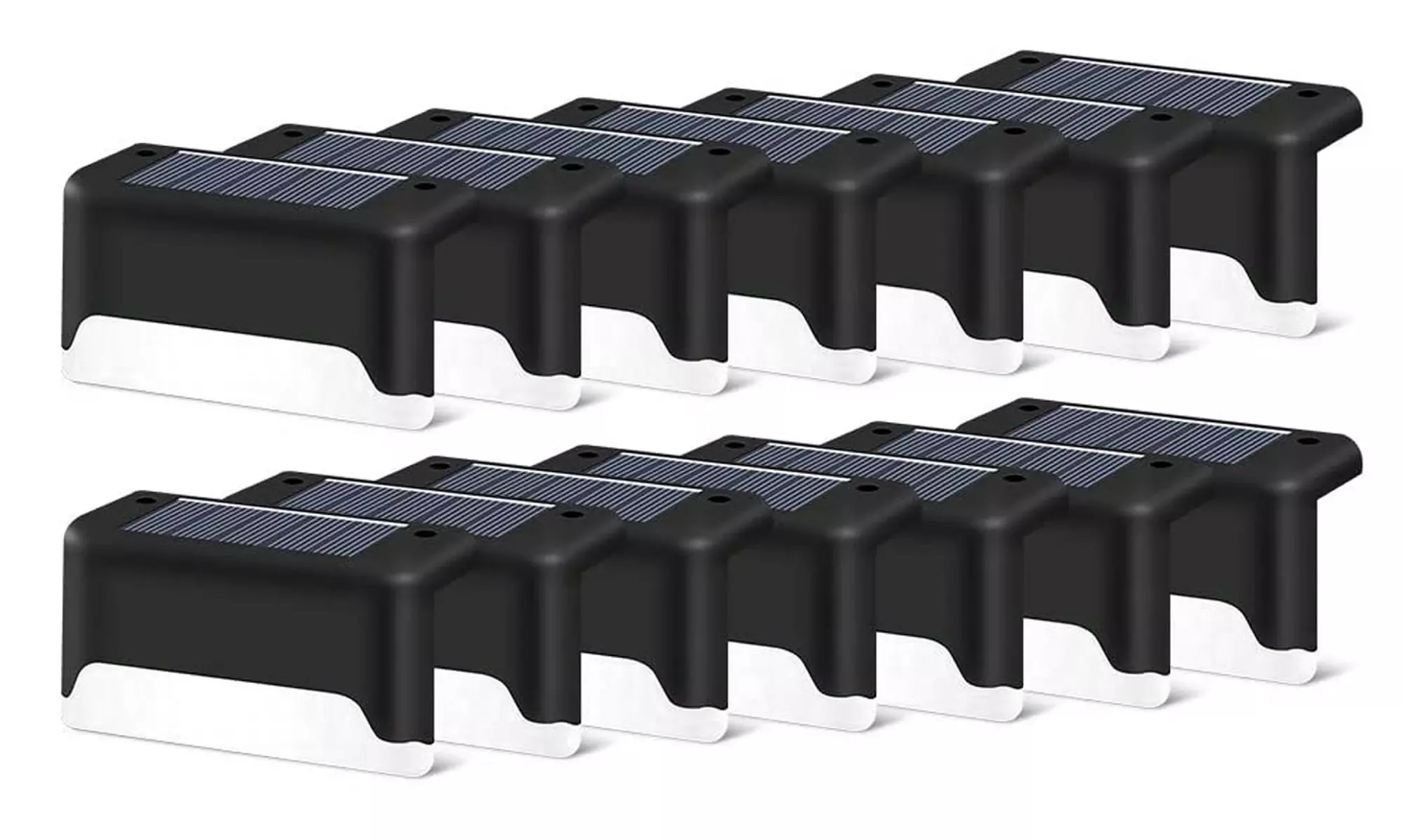 Solar Deck Lights Waterproof Led Solar Lamp for Outdoor Stairs Step Fences