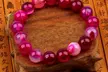 1 ou 2 bracelets en agate rose - Image 3