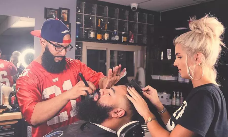 Single Session: Trim, Shampoo, Blowout with Optional All Over Color