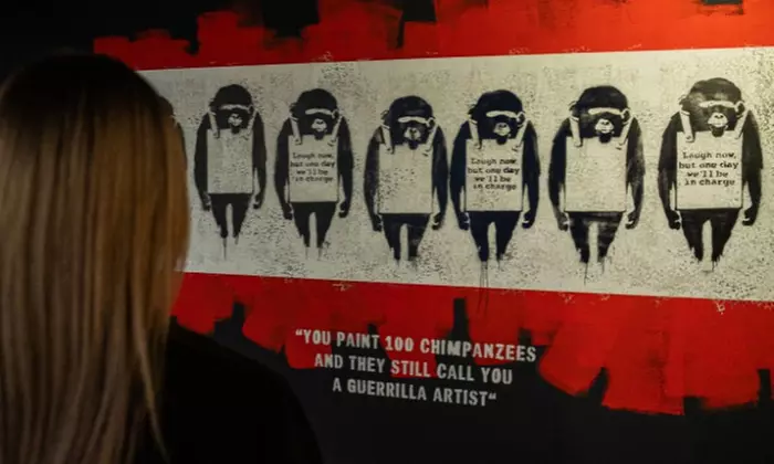 Ticket für „The World Of Banksy“ in Düsseldorf, einlösbar bis 22.03.