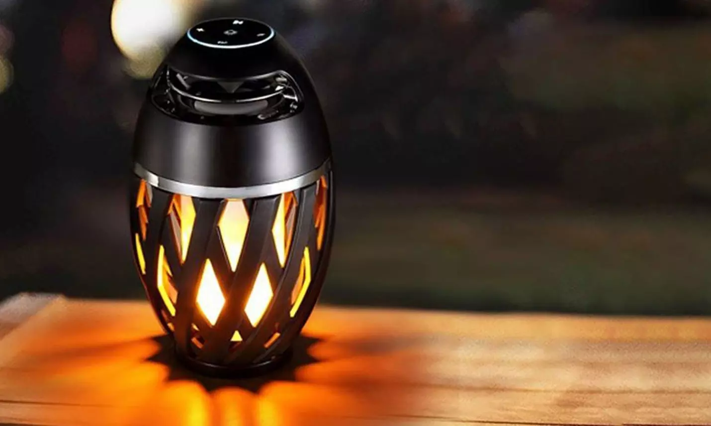 Margaritaville Bluetooth LED Tiki Torch Speaker - Primary Image