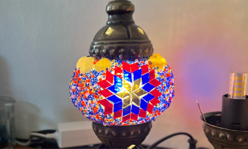 Image 4: Gestalte deine eigene Mosaiklampe, opt. mit türkischer Kaffee-Kurs 