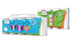 Fino a 96 rotoli di carta igienica Smile