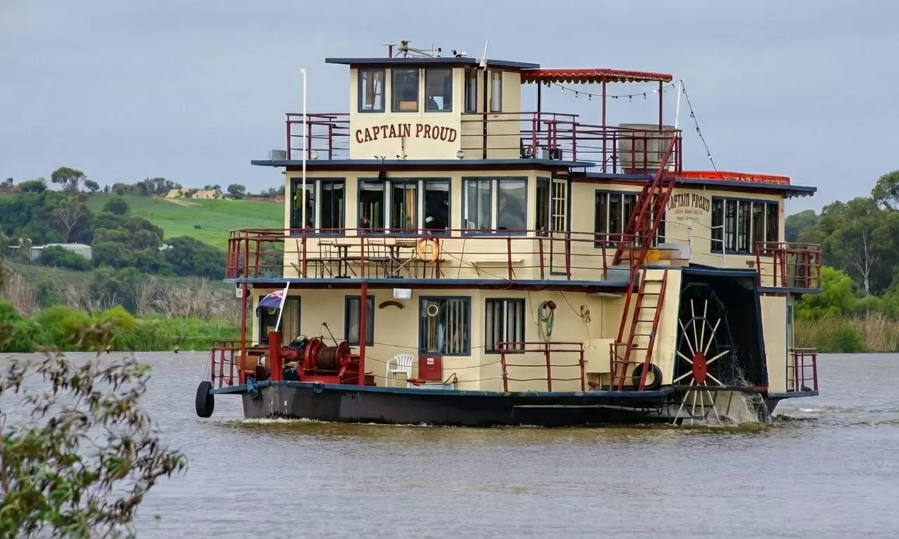 Captain Proud: Scenic 3-Hr Murray River Lunch Cruise for Child & Adult