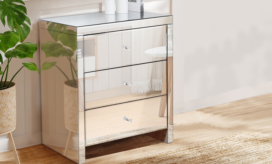 Image 24: Hollywood Mirrored Furniture range
