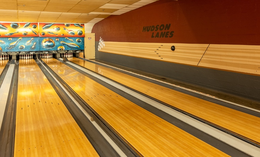 Image 3: 60 or 90-Min Unlimited Bowling for Up to 5 People at Hudson Lanes