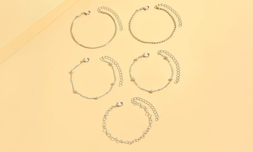 Image 6: 1x oder 2x 5er-Set Mode-Armbänder