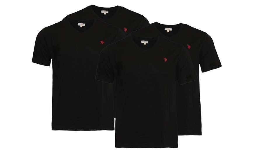 Image 3: 2er- oder 4er-Pack US Polo ASSN. T-Shirt für Herren