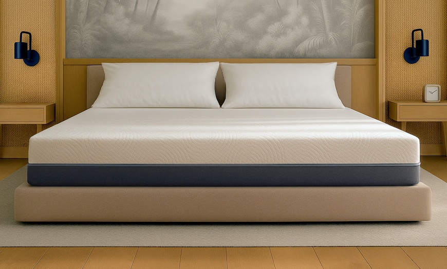 Image 1: Materasso in memory foam e nucleo in waterfoam