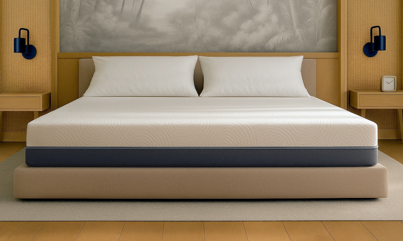 Materasso in memory foam e nucleo in waterfoam