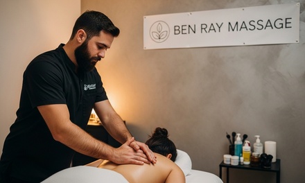 One 60 Minutes Therapeutic Body Massage with Stretching and Cupping - Ben Ray Massage