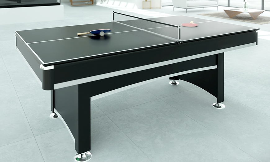 Image 8: Mesa o tablero multijuegos para niños y adultos de Sokker