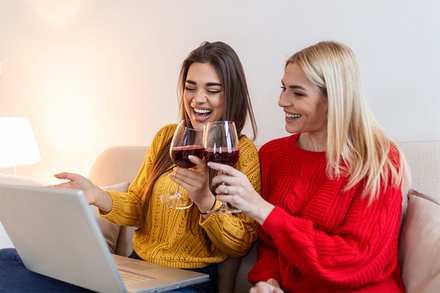 60-Minute Virtual In-Home Wine Tasting with Four Bottles of Wine - PRP Wine International