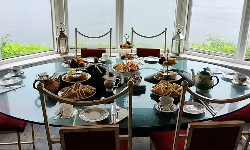 Image 3: Delight in Prosecco Afternoon Tea for 2, 3, or 4 with Scenic Backdrop