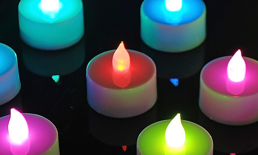 Image 3: Remote Control Tea Lights