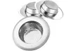 Helect 3-Pack Kitchen Sink Strainer Stainless Steel Drain Filter Strainer 4.5" - Second Medium