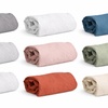 Image 1: 1 ou 2 draps-housses en microlavée, bonnet de 25 cm