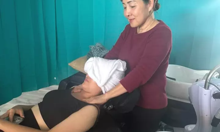 90 Min Deluxe Head Spa w/Massage + Organic Mini-Facial for 1 or 2