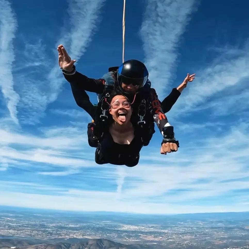 13,000 Feet Tandem Skydive for 1 or 2; Certified & Skilled Instructors