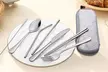 Portable Utensils Silverware Flatware Sets Travel Camping Cutlery Set - Second Medium