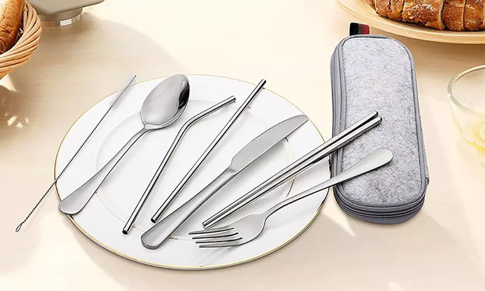 Portable Utensils Silverware Flatware Sets Travel Camping Cutlery Set
