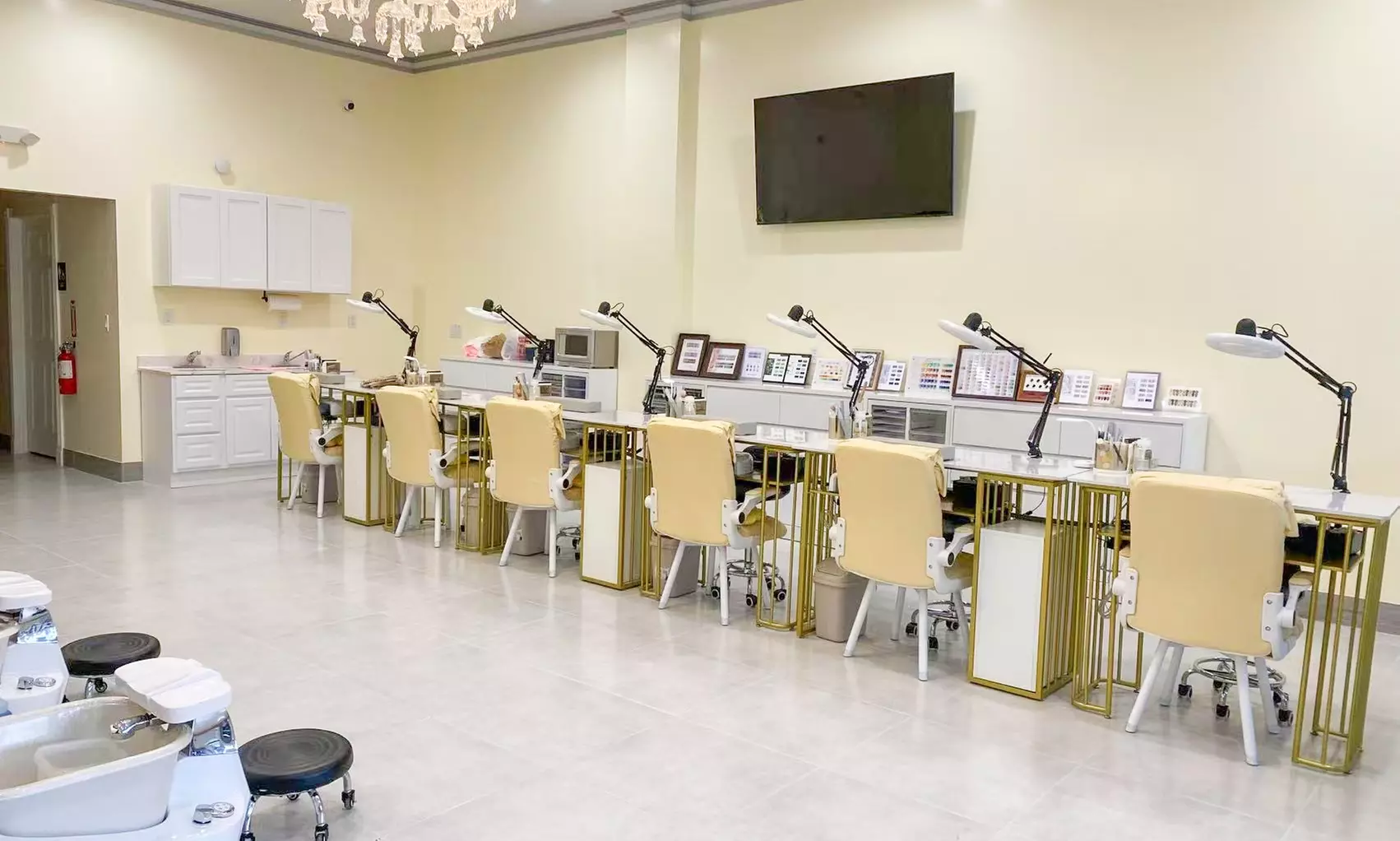 Pamper Yourself with One Shellac/No-Chip Manicure or Pedicure or Both