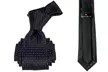 Republic Men's Patterned Woven Microfiber Tie - Second Medium